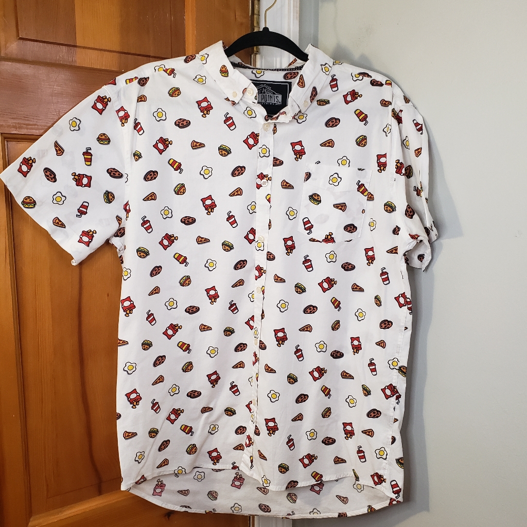 Five Points Nyc Mens Fast Food Shirt
